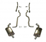E20266 EXHAUST SYSTEM-MAGNAFLOW-2.5 INCH-SMALL BLOCK-327-MANUAL-63