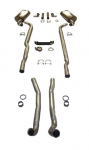E20269 EXHAUST SYSTEM-MAGNAFLOW-DELUXE-2.5 INCH-BIG BLOCK-427-AUTOMATIC-66-67