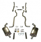 E20271 EXHAUST SYSTEM-MAGNAFLOW-DELUXE-2.5 INCH-SMALL BLOCK-327-MANUAL-63