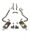 E20292 EXHAUST SYSTEM-MAGNAFLOW-DELUXE-2 TO 2.5 INCH-SMALL BLOCK-350-AUTOMATIC-70-72