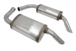 E20302 MUFFLER-MAGNAFLOW-ALUMINIZED-2.25 INCH-PAIR-75-78