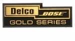 E20491 EMBLEM-RADIO SPEAKER GRILLE-DELCO BOSE-90-96