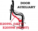 Click Here For Full Product Info E2059R WEATHERSTRIP-DOOR AUXILIARY-USA-RIGHT-56-E59