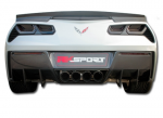 E20615 DIFFUSER-REAR-CARBON FIBER-RK SPORT-14-16