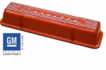 E20897 COVER-VALVE-ORANGE POWDER COATED ALUMINUM-STAGGERED BOLT PATTERN-PAIR-55-59