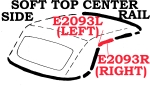Click Here For Full Product Info E2093R WEATHERSTRIP-SOFT TOP-CENTER SIDE RAIL-USA-RIGHT-56-62