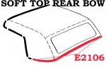Click Here For Full Product Info E2106 WEATHERSTRIP-SOFT TOP-REAR BOW-USA-EACH-63-67