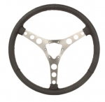 E21155 WHEEL-STEERING-15 INCH LEATHER WRAPPED-INCLUDES RIVETS -56-62