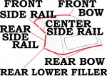 Click Here For Full Product Info E2117 WEATHERSTRIP KIT-SOFT TOP-USA-10 PIECE-68-75