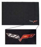 E21188 COVER-FENDER-C6 LOGO-BLACK-53-16