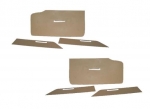 E22076 CARDBOARD-DOOR PANEL-6 PIECES-56-57