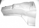 E22198 TUNNEL-FIBERGLASS-SHIFTER AREA-PRESS MOLDED-63-67