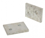 E22215 PLATE-NUT-DOOR HINGE ON BODY-DOES ONE DOOR-2 PIECES-56-62-SEE E18516