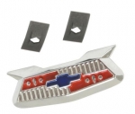 E22287 EMBLEM-SPEAKER GRILLE-WITH CLIPS-53-57