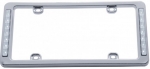 E22404 FRAME-LICENSE-CHROME- WITH BUILT IN BACK UP LED LIGHTS-63-82