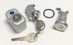 E23005 LOCK SET-ALARM-COMPARTMENT DOOR-TIRE-WITH ROUND KEY-70-73