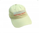 Click Here For Full Product Info E23040 HAT-EC PRODUCTS-TAN-WHITE-RED-UNISEX-ADJUSTABLE BUCKLE