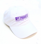 E23042 HAT-EC PRODUCTS-WHITE-PURPLE-PURPLE-UNISEX-ADJUSTABLE BUCKLE