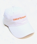 Click Here For Full Product Info E23053 HAT-CORVETTE PACIFICA-WHITE-WHITE-ORANGE-UNISEX-ADJUSTABLE BUCKLE