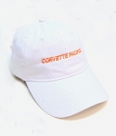 E23053 HAT-CORVETTE PACIFICA-WHITE-WHITE-ORANGE-UNISEX-ADJUSTABLE BUCKLE