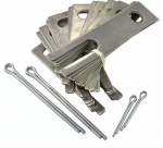 E23304 SHIM KIT-REAR ALIGNMENT-STAINLESS STEEL-ORIGINAL STYLE-22 PIECES-IMPORT-63-69