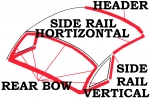 Click Here For Full Product Info E2337 WEATHERSTRIP KIT-HARDTOP-USA-6 PIECES-61-62