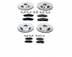 E23803 BRAKE KIT-ROTORS AND PADS-CROSS DRILLED AND SLOTTED-CERAMIC PADS-97-04