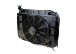 Click Here For Full Product Info E23848 RADIATOR-HP SERIES-LS SWAP-WITH COOLING FAN-BLACK FINISH-55-60