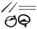 E24002 Door Seal & Belt Weatherstrip Kit-6 PIECES-84-89