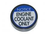 E2582 CAP-COOLANT PLASTIC-77L-82