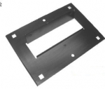 E2757 BRACKET-FRONT LICENSE PLATE-66-67