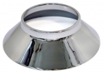 E3329 CONE-ALUMINUM KNOCK OFF WHEEL-W-BEAD AT TOP OF CONE-POLISHED STAINLESS STEEL-USA-EA-63-65