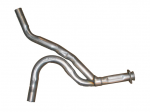 E3618 PIPE-EXHAUST-REAR-Y PIPE-ALUMINIZED-2.5 INCH-75