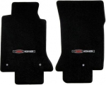 E6655 MAT SET-FLOOR-LLOYD'S ULTIMATS-EMBROIDERED APPLIQUE Z06 LOGO-COLORS-PAIR-01-04