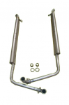 Click Here For Full Product Info E20166 PIPE SET-EXHAUST-SIDE-304 STAINLESS STEEL-LOUD SOUND-2 INCH-SMALL BLOCK-327/350-68-74