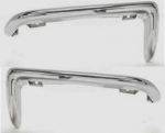 E6738 BUMPER-REAR-IMPORTED-CHROME-PAIR-68-73