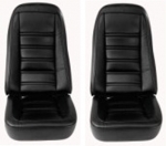 E6974 COVER-SEAT-100% LEATHER-EXCEPT PACE CAR-4 PIECES-76-78