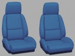 E6990 COVER-SEAT-LEATHER LIKE-STANDARD-WITH PERFORATIONS-84-88