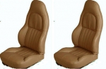 E7153 COVER-SEAT-100% LEATHER-STANDARD-4 PIECES-97-04
