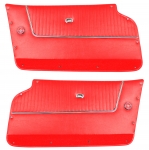 E7206 PANEL-DELUXE-WITH ARM REST COVERS-COUPE-PAIR-63-64