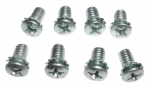 E7602 SCREW SET-DOOR LATCH-8 PIECES-63-67