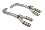 E8015C MUFFLER ELIMINATOR-ALUMINIZED-CHAMBERED-3 INCH-SLANT ROUND TIP-PAIR-84-91