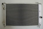 E8961B RADIATOR-ALUMINUM-DIRECT FIT-BLACK ICE FINISH-WITH LEFT SIDE ENGINE OIL COOLER-97-04
