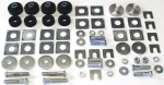 E9014 BODY MOUNT-COMPLETE KIT-CONVERTIBLE-65-67