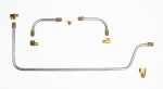 E9060 LINE SETS-FUEL-PUMP TO CARBURETOR-STEEL TUBING-2x4-3 LINES-5 FTGS-59-61