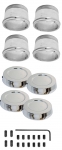 EC276S WHEEL KIT-ALUMINUM WHEEL-4 ADAPTORS-4 WHEEL CAPS-INSTALLATION KIT-76-82