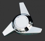 EC359L SPINNER-SWEPT EAR-CHROME-RIM THREAD-LEFT-68-87