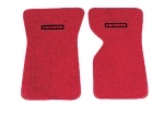 Click Here For Full Product Info E14836LC MAT SET-FLOOR-80-20 LOOP-WITH EMBROIDERED CORVETTE LOGO-COLORS-PAIR-68-69