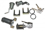 Click Here For Full Product Info E10857 LOCK SET-DOORS, IGNITION AND GLOVE BOX-69-73