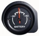 E10946 GAUGE-BATTERY-AMMETER-WITH WHITE FACE-75-76